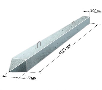 Свая С40.30-3 - 300х300х4000 мм